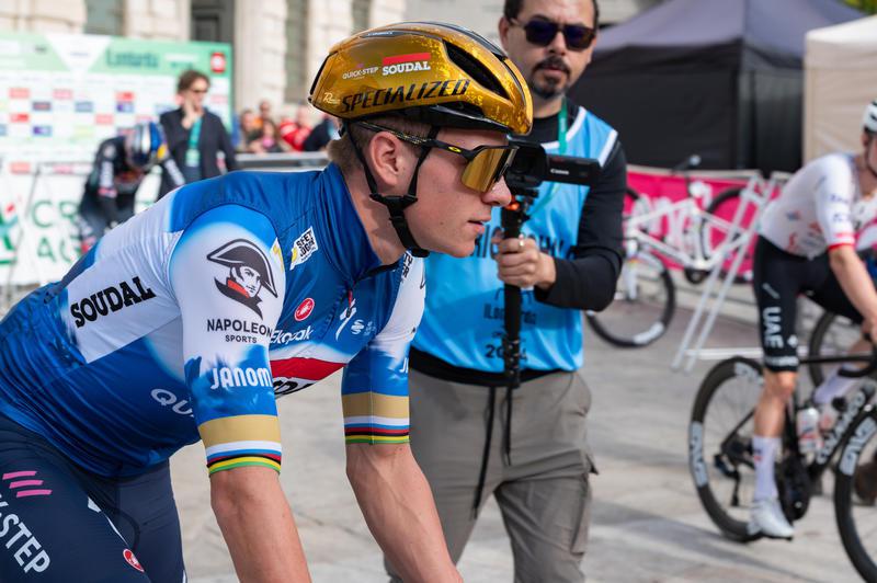 Evenepoel, incidente in allenamento e corsa in ospedale