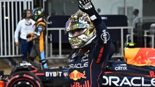 F1 Gp Abu Dhabi, Verstappen in pole