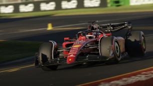 F1 Gp Australia 2022, la Ferrari di Leclerc parte in pole