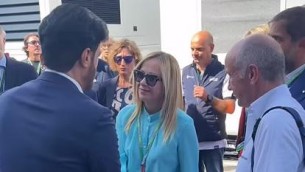 F1 Gp Italia 2023, Giorgia Meloni a Monza