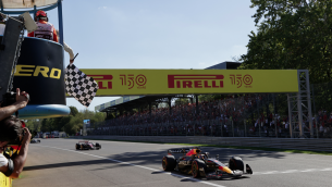 F1 Gp Italia, vince Verstappen davanti a Leclerc