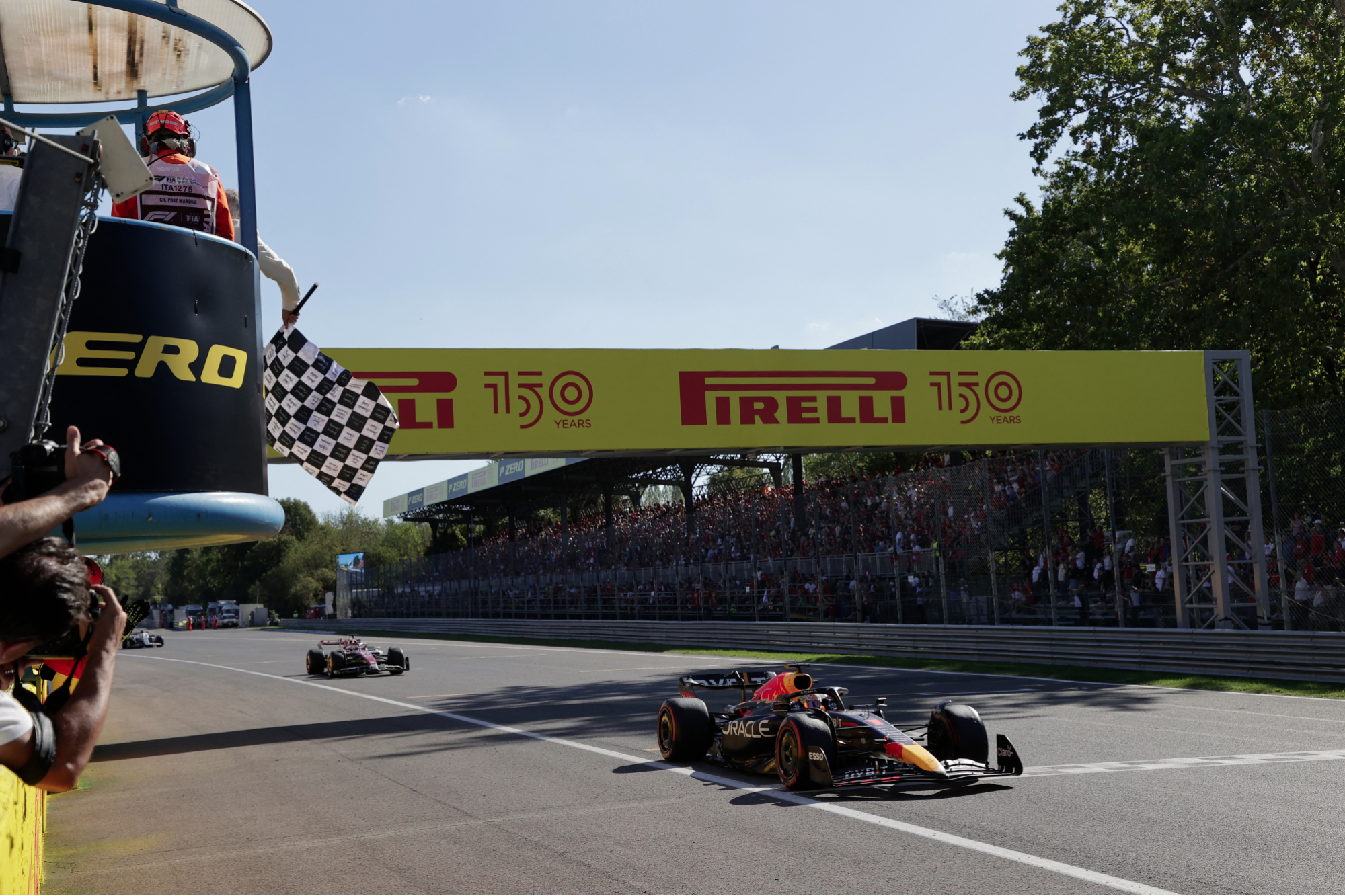 F1 Gp Italia, vince Verstappen davanti a Leclerc