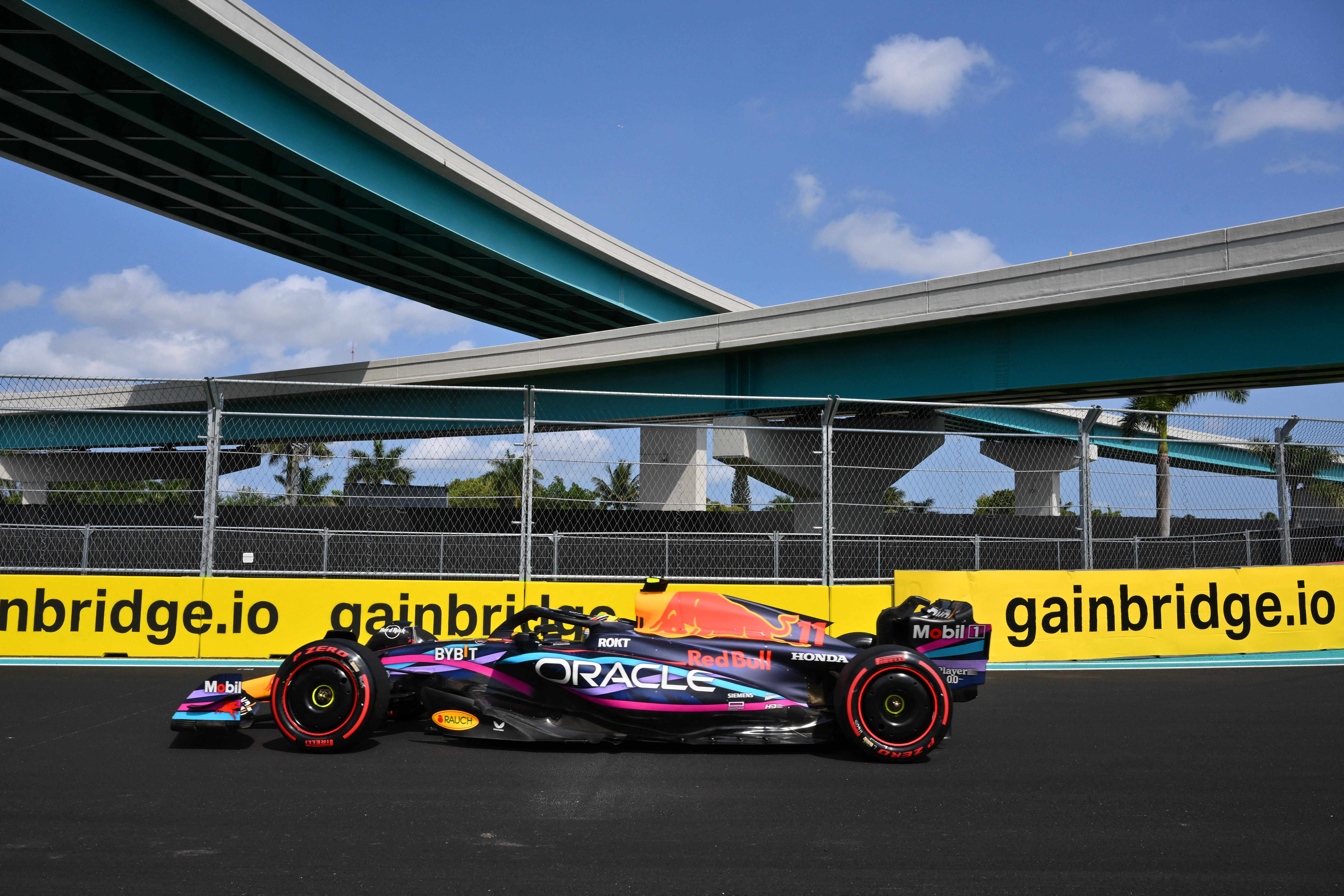 F1 Gp Miami 2023, Perez in pole