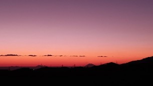 Tramonto da Lamezia Terme (foto da FB Luciano Berlangieri e Loredana Staglianò)