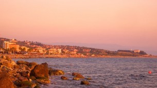 Falerna Marina al tramonto