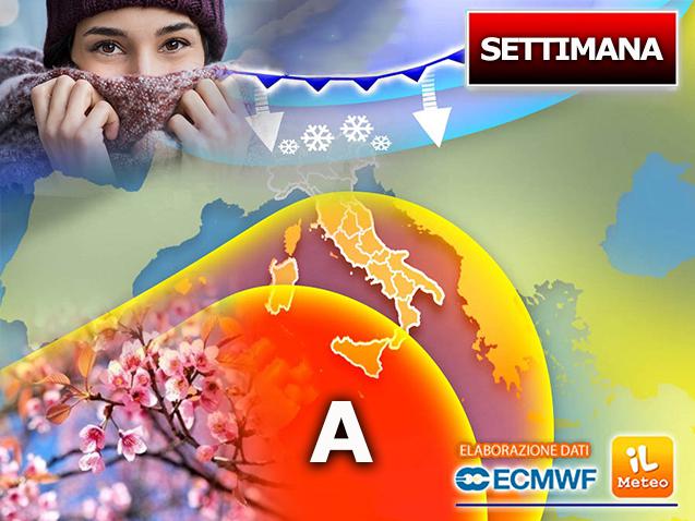 'Falsa' primavera, poi l'inverno: che tempo fa dal 2 marzo