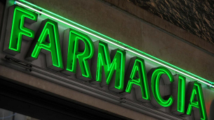 Foto Stock - Farmacia