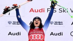 Federica Brignone vince la Coppa del mondo di sci