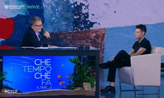 Fedez a Che tempo che fa: "Non mi aspettavo di rischiare la vita di nuovo"