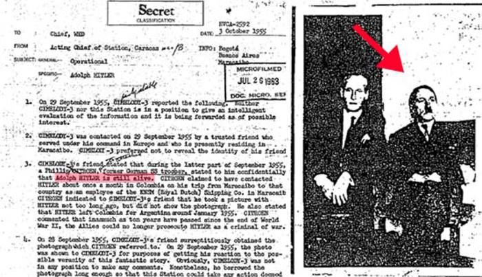 file-cia-desecretato-adolf-hitler-dopo-guerra-vivo-in-sudamerica