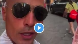 Firenze, consigliere Lega posta video con donna rom: bufera social