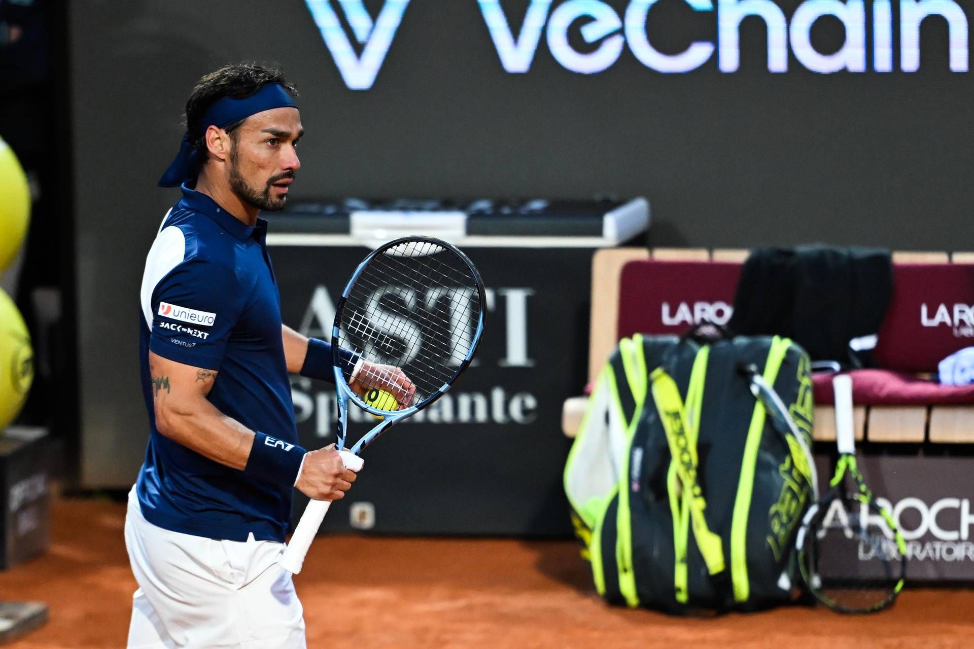 Fognini, l'ultima partita a Roma e l'ovazione del Centrale: "La Davis una ferita aperta"