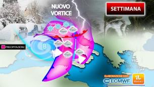 Forti piogge e poi gelo siberiano, ecco dove e quando