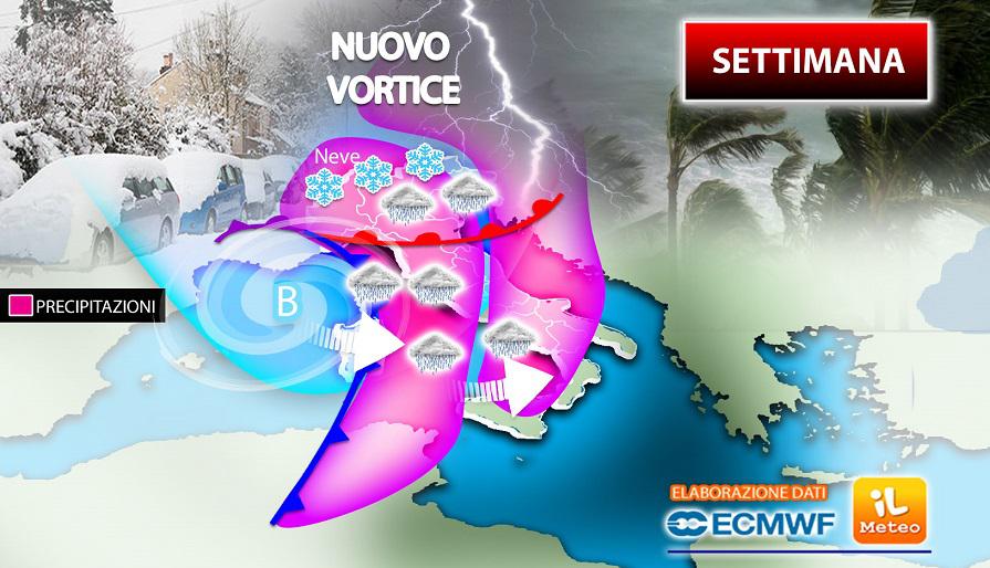 Forti piogge e poi gelo siberiano, ecco dove e quando