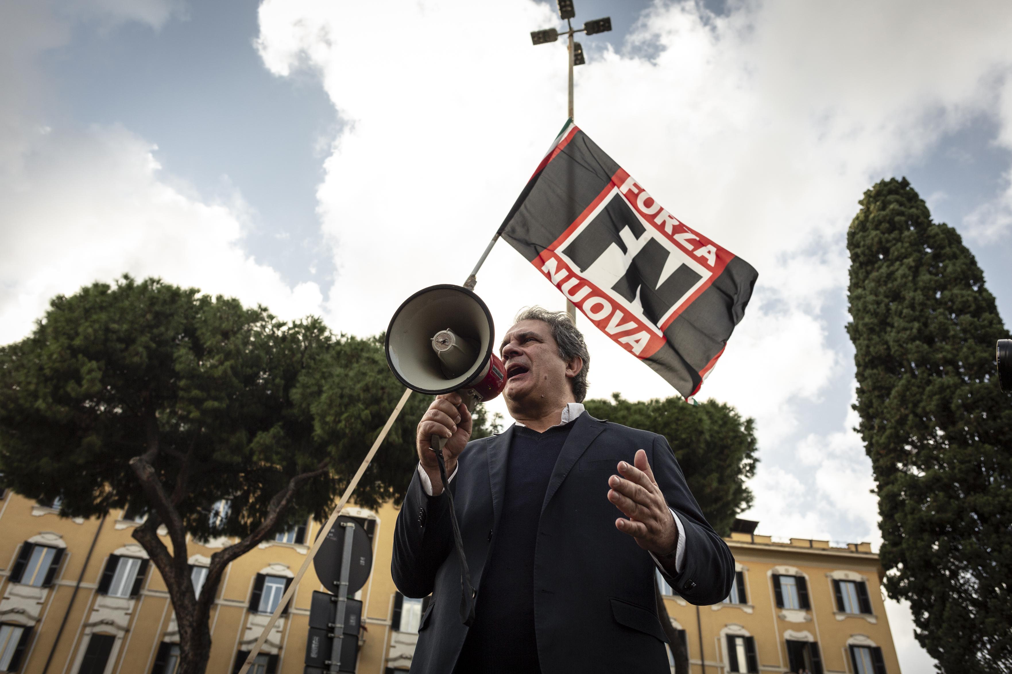 Forza Nuova, Castellino e Fiore: "Movimento non opera da 20 mesi"