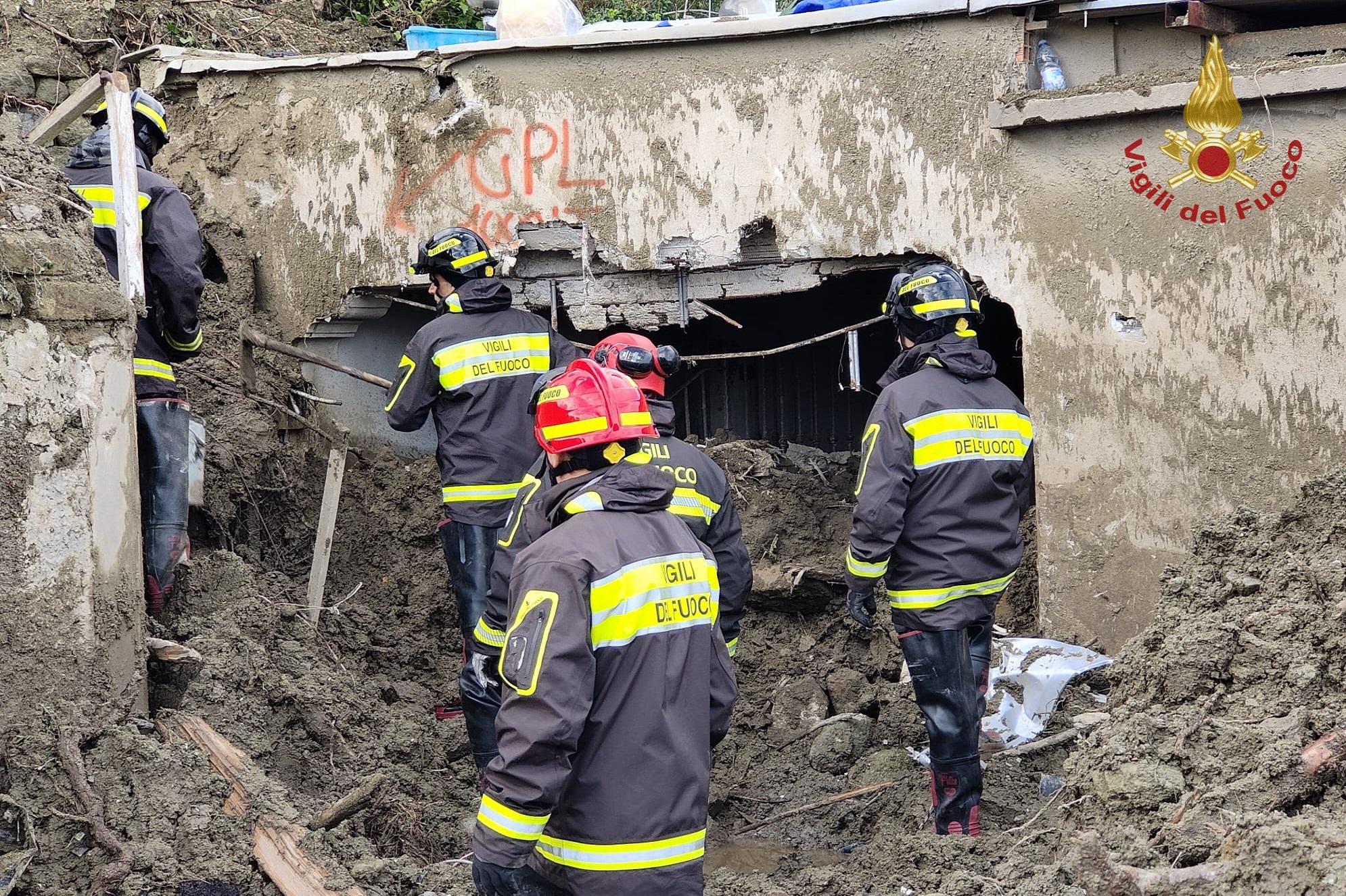 Frana Ischia, continua la ricerca dell'ultima dispersa