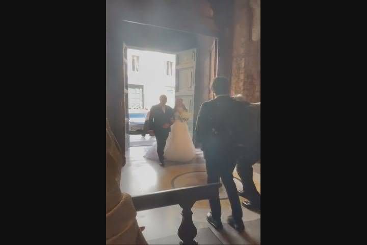 Francesca Brienza e Rudi Garcia oggi sposi, il matrimonio a Roma - Video