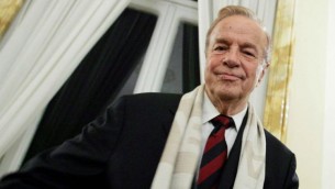 Franco Zeffirelli, annullo filatelico d'argento dell'orafo amico Gerardo Sacco