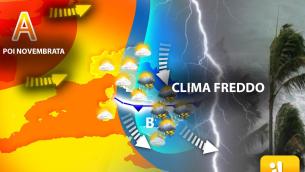 Freddo e maltempo, ma da lunedì torna il caldo con la Novembrata: previsioni meteo