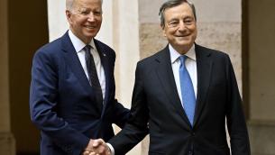 G20, Draghi posa 'prima pietra' summit: asse con Biden sul clima