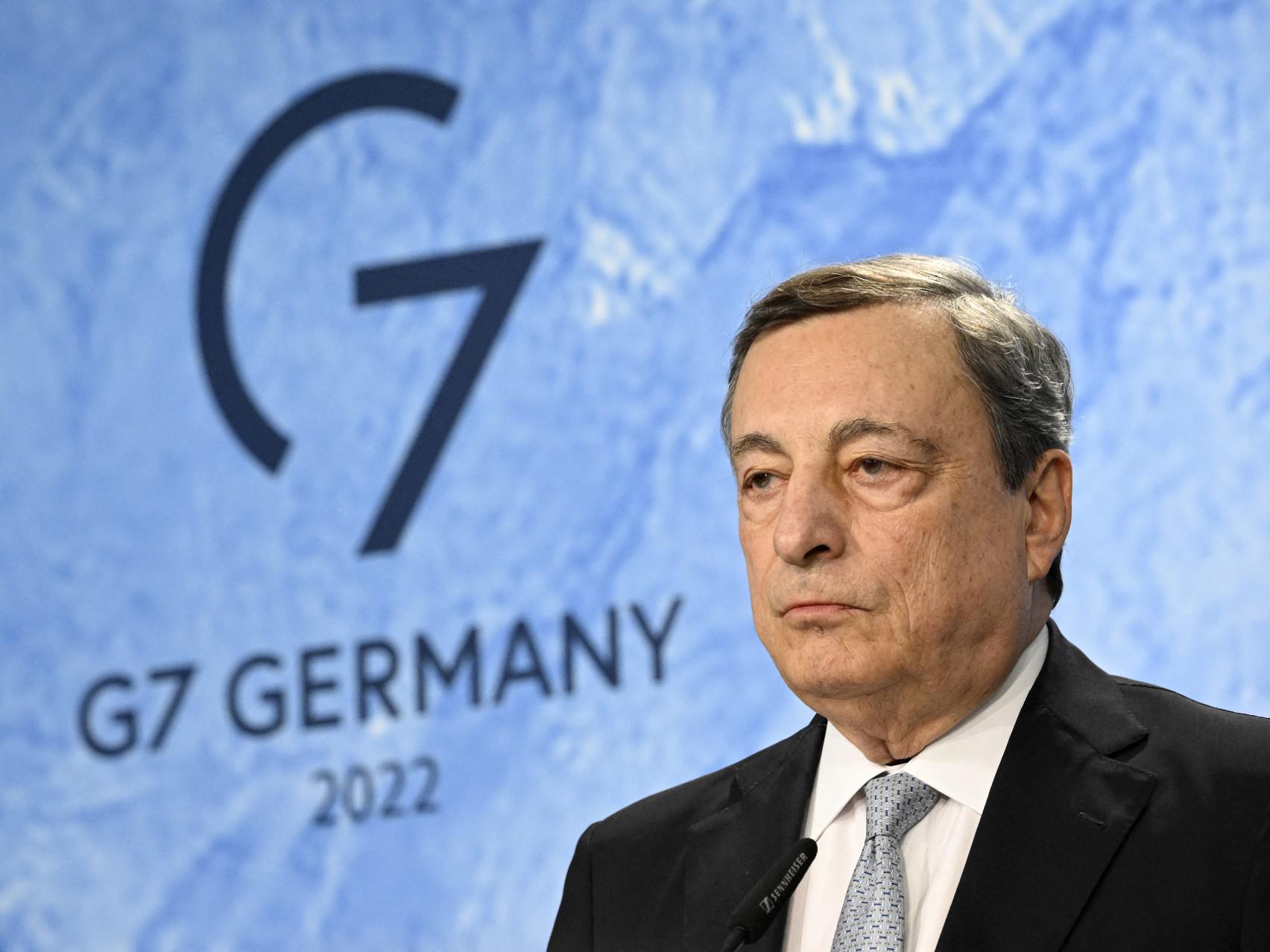 G7 Germania, Draghi: "Un successo, grande unità sull'Ucraina"