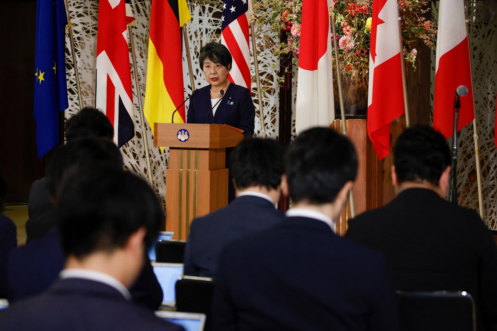 G7, ministri degli Esteri: "Sostegno a Ucraina, pause umanitarie a Gaza"