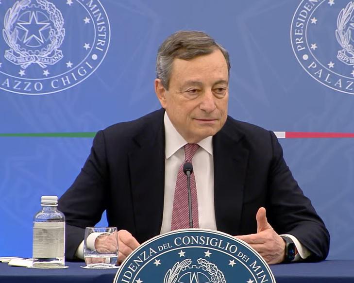 Gas Russia, Draghi: "Oggi embargo non è sul tavolo"