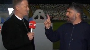 Gattuso e la lite in tv: "Devi portare rispetto" - Video