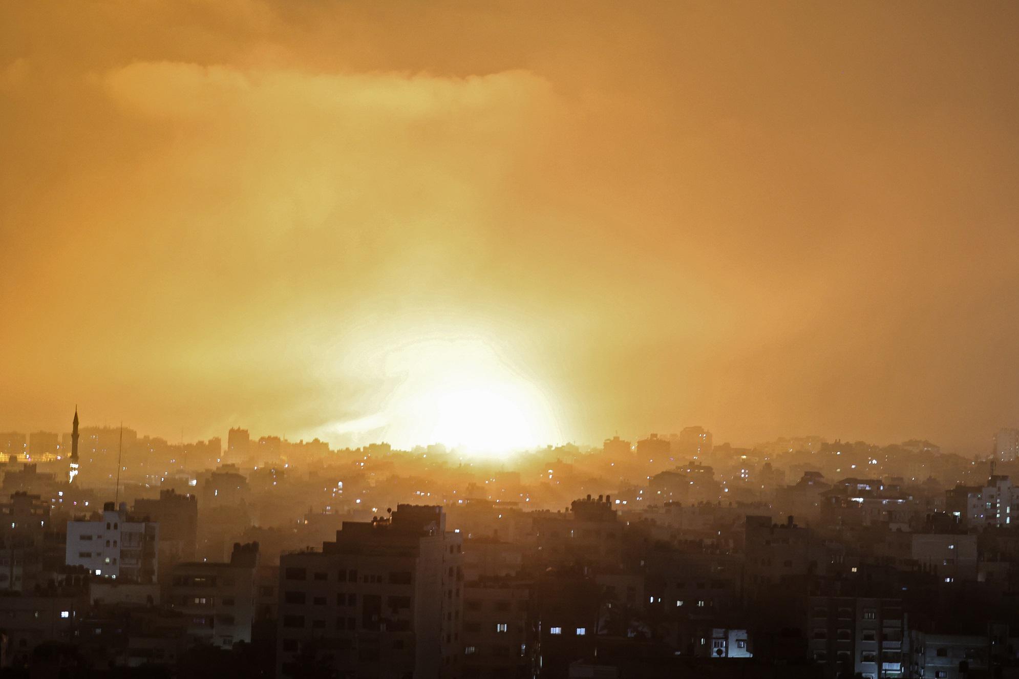 Gaza, l'attacco di Israele