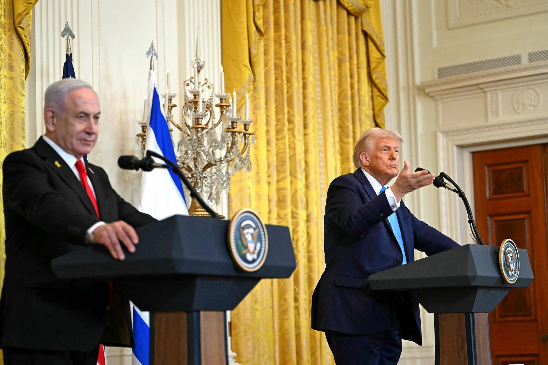 Gaza, Netanyahu sul piano di Trump: "Un'idea eccellente"