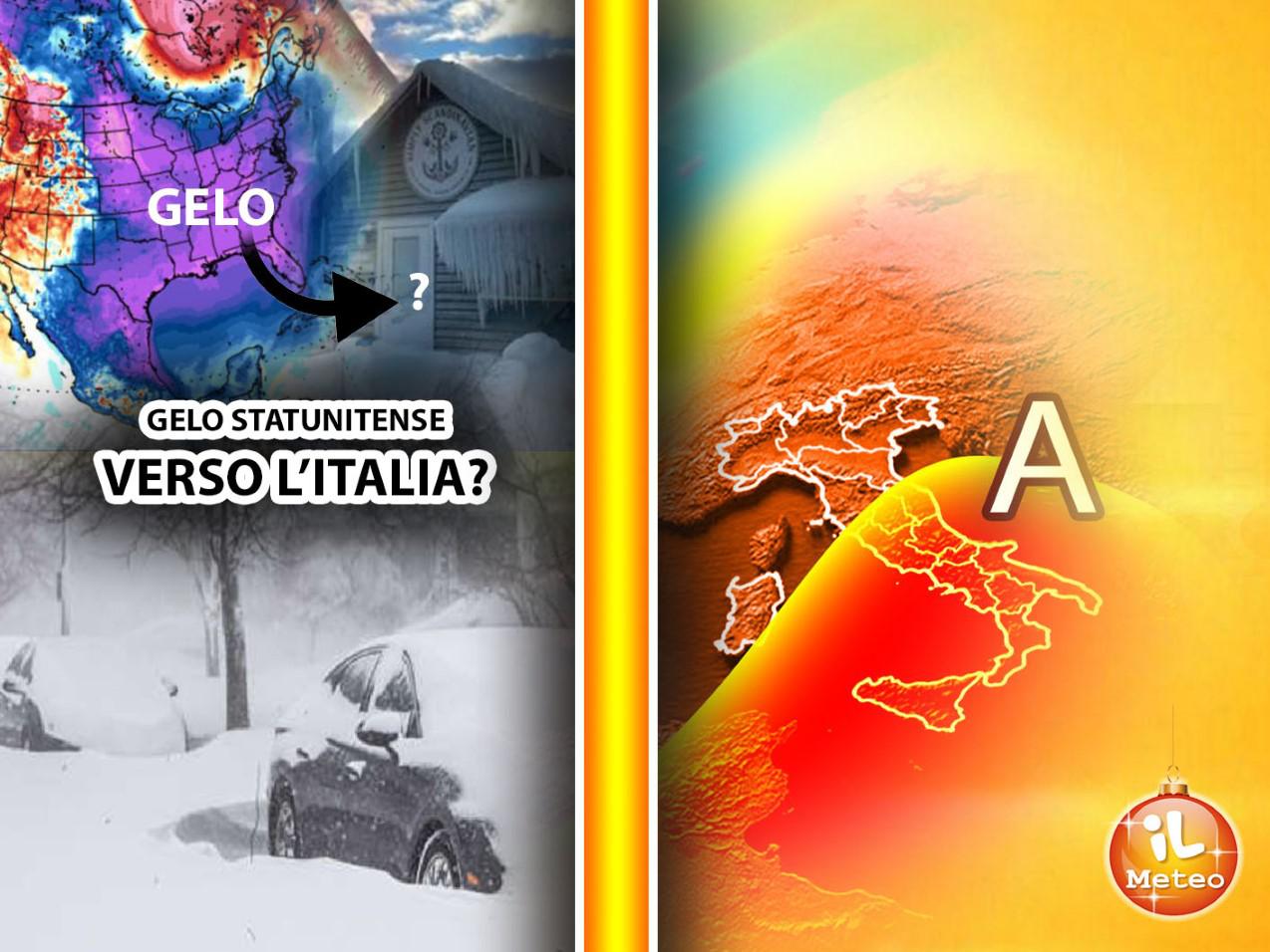 Gelo Usa verso l'Italia? Le previsioni per Capodanno