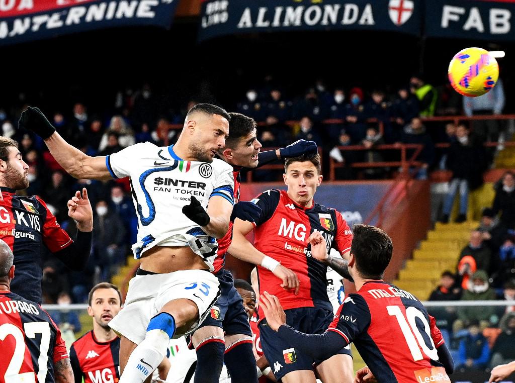 Genoa-Inter 0-0, nerazzurri falliscono aggancio in vetta