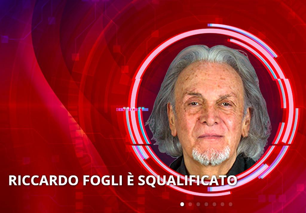 Gf Vip, Riccardo Fogli squalificato: cosa è successo