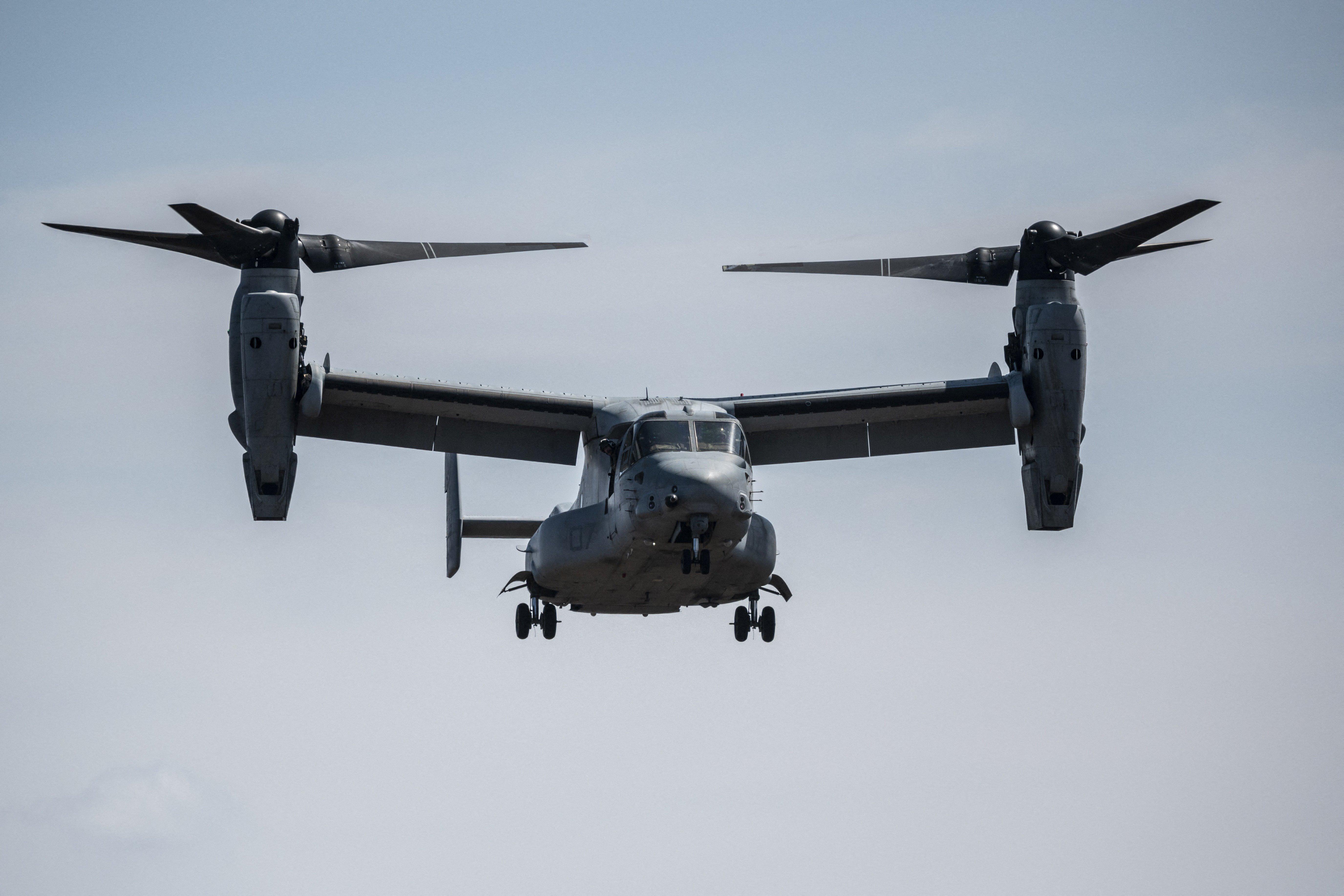 Giappone, aereo militare Usa precipita in mare: 8 persone a bordo
