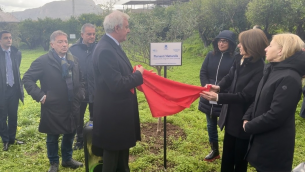 Giardino Memoria, una targa per Piersanti Mattarella