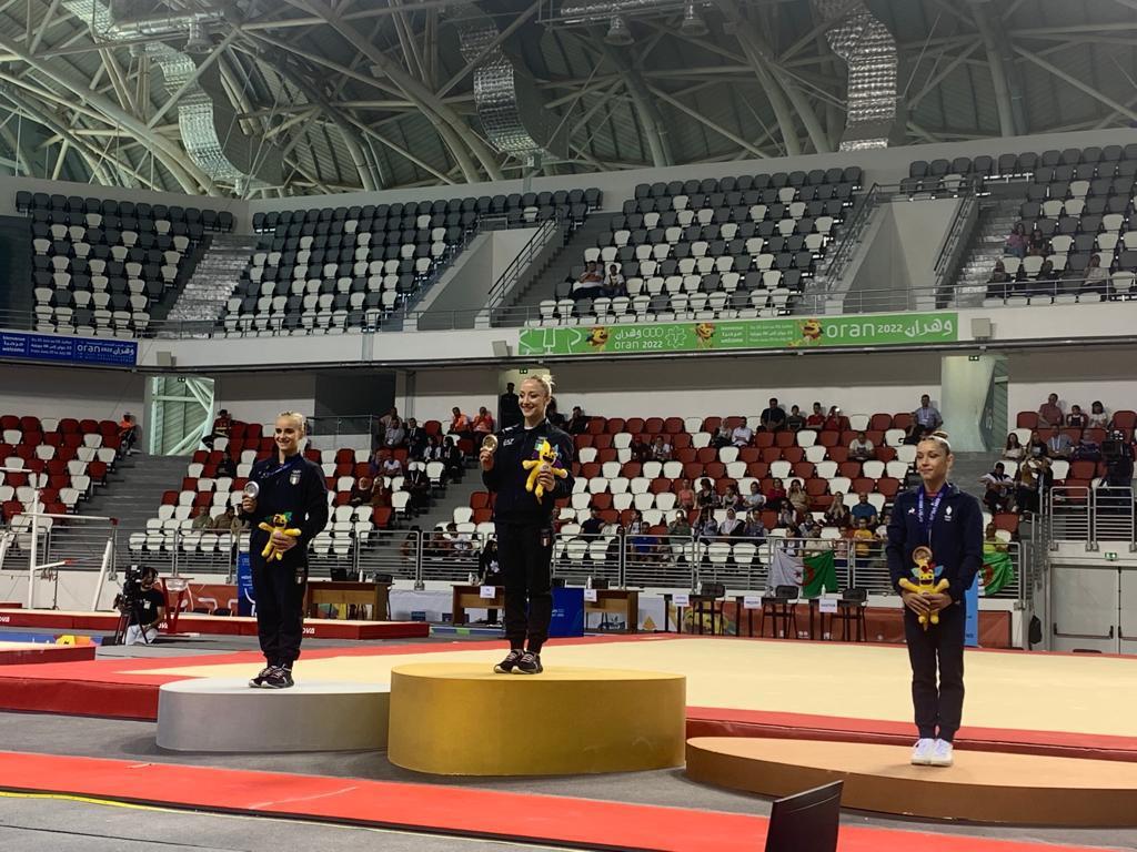 Giochi del Mediterraneo, Maggio oro in All Around di ginnastica artistica
