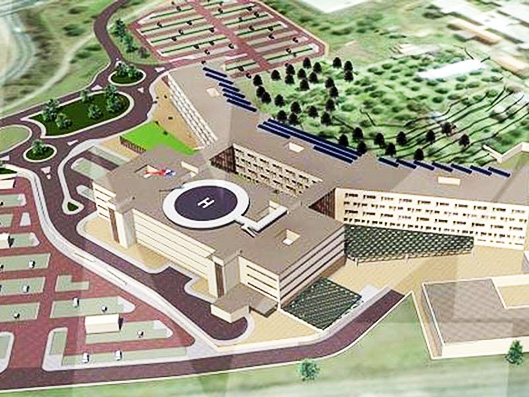 Il progetto del nuovo ospedale di Gioia Tauro