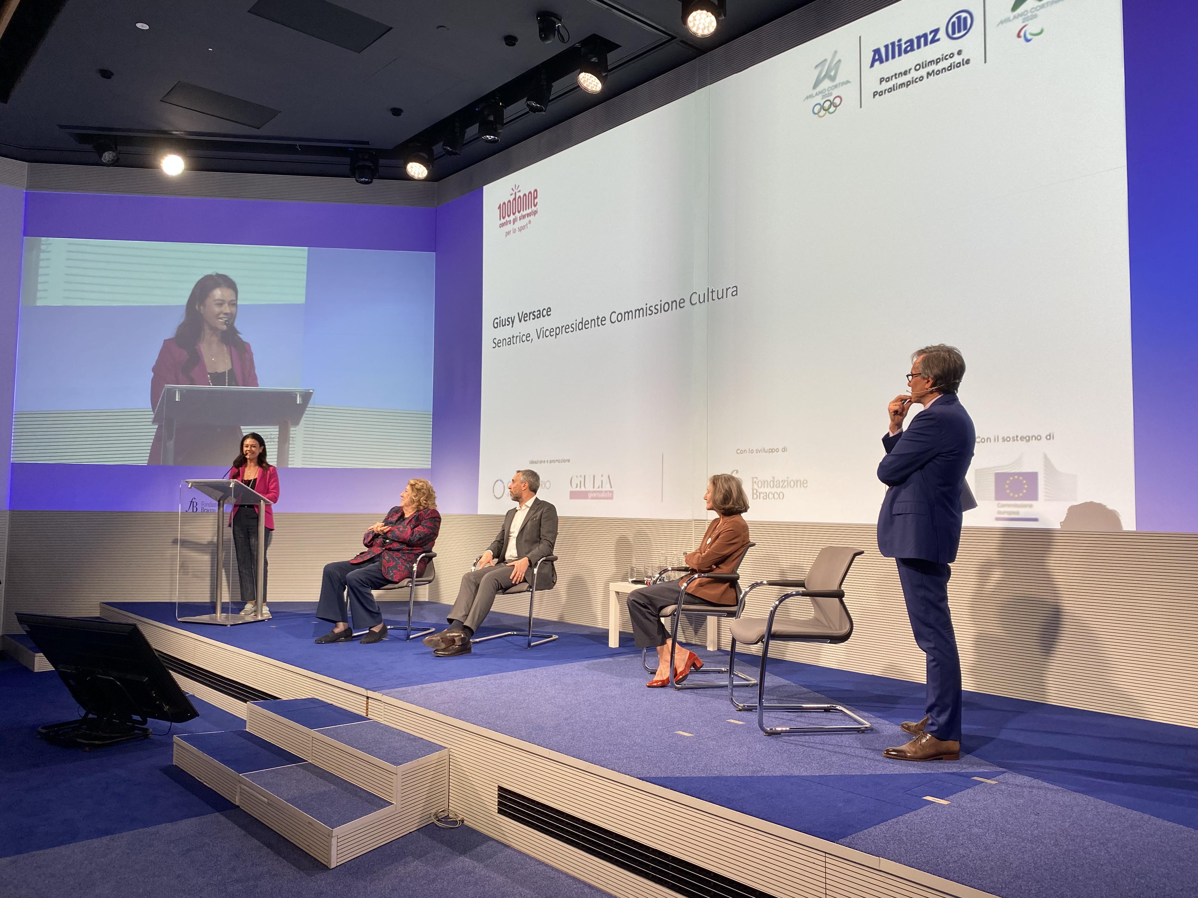 Giordani: "Importante dare visibilità alle donne"