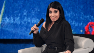 Giorgia lancia una frecciatina a Mogol, la reazione di Fabio Fazio