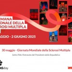 Giornata mondiale sclerosi multipla numero 25, l'Italia si tinge di rosso