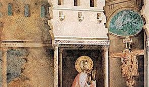 Preghiera in San Damiano, Giotto (1295-99)