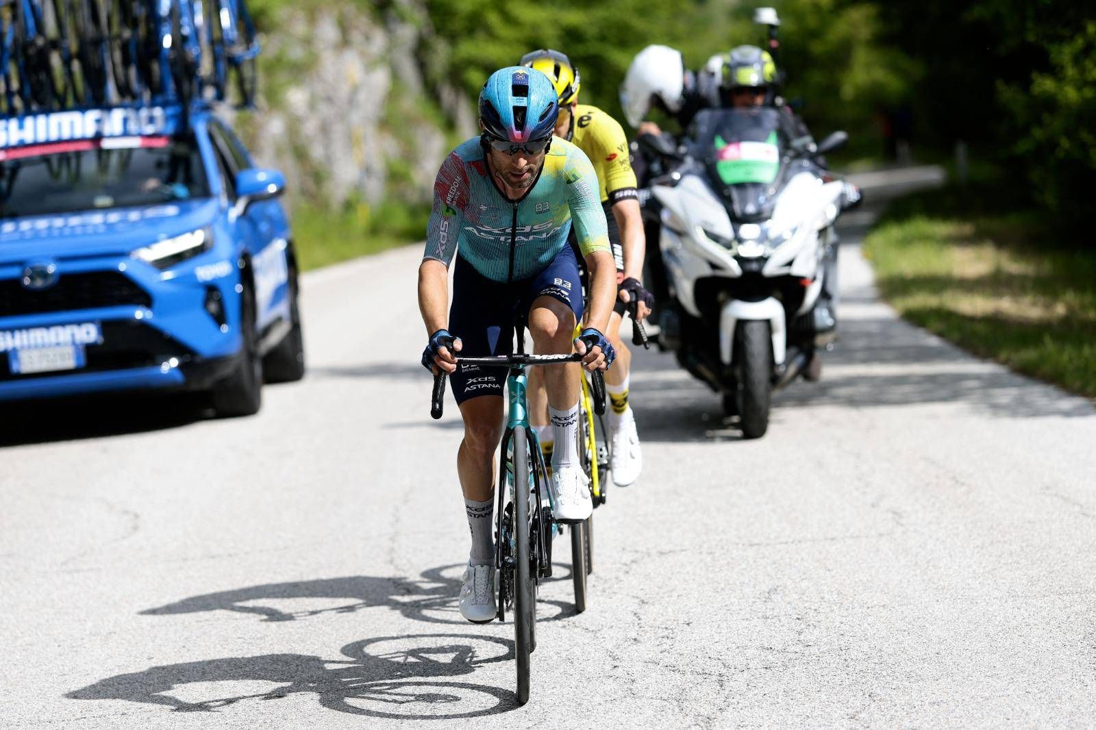 Giro d'Italia, Ulissi in maglia rosa