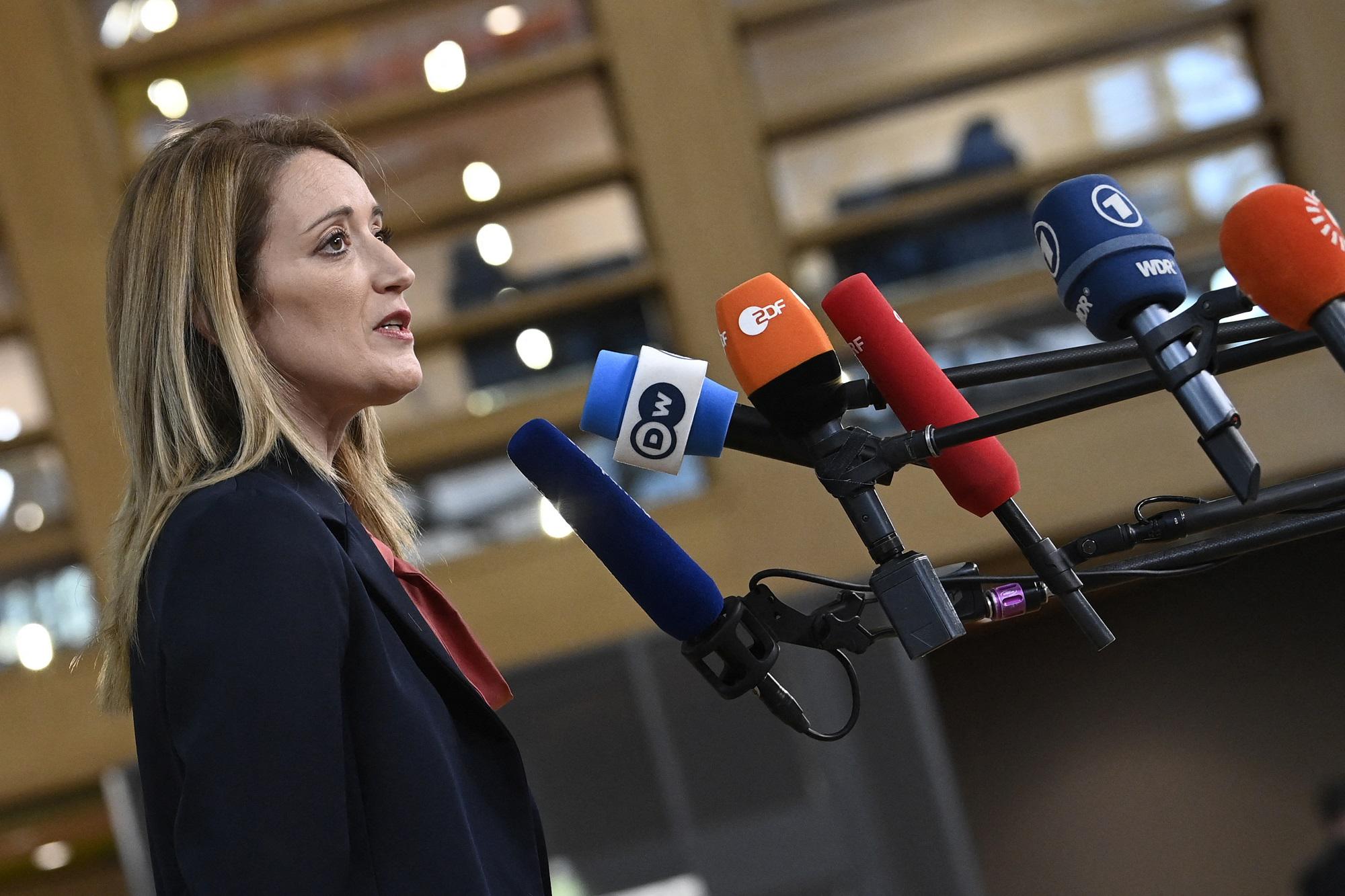 Giulia Cecchettin, Metsola: "Troppi femminicidi in Ue, più condanne e basta cecità istituzioni"