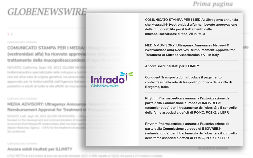 Globenewswire sceglie Adnkronos per comunicazione propri clienti in Italia