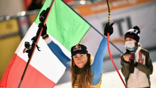 Goggia vince discesa Val d'Isere, leader in Coppa del Mondo