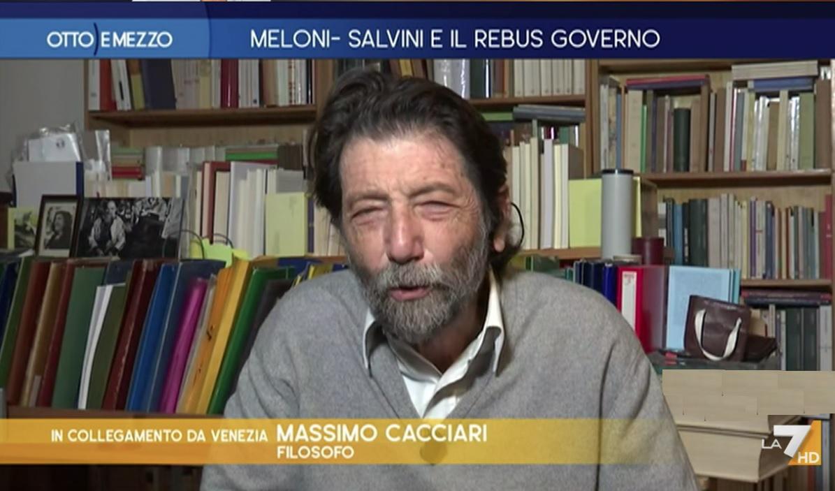 Governo, Cacciari: "Meloni non può dare ministero top a Salvini"