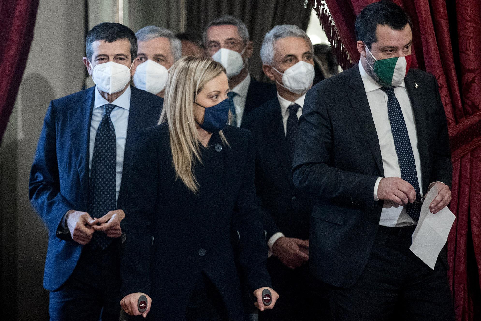 Governo Draghi, cosa succede nel centrodestra