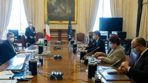 Governo Draghi, da Italia Viva "totale sostegno"