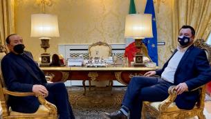 Governo Draghi, incontro Berlusconi-Salvini: "Sostegno senza veti"