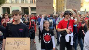 Governo Meloni, a Milano la prima manifestazione 'contro'